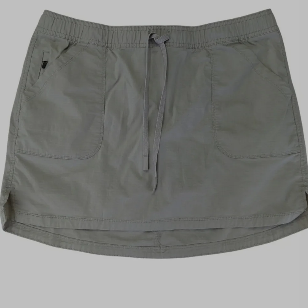 Title Nine Womens‎ Scout Ripstop Skort in Grey Size XL Like New - Picture 2 of 7